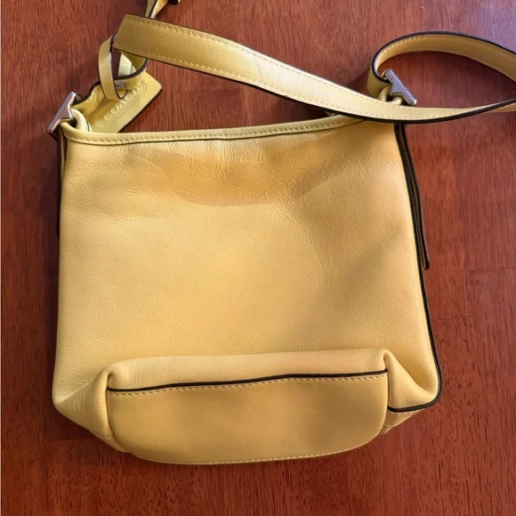 Coach Legacy Mini Duffle Crossbody Bag in Lemon Yellow - Picture 4 of 10